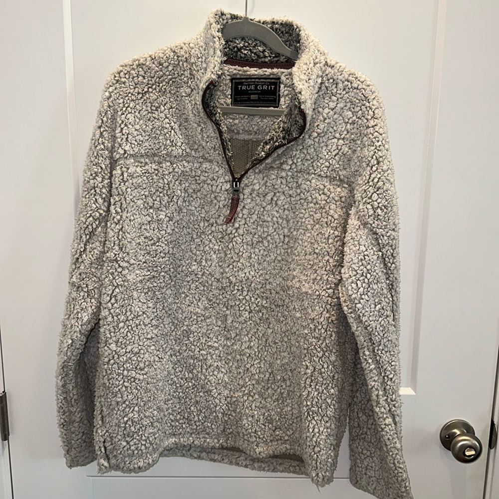 True Grit Unisex Sherpa Pullover